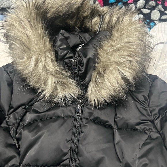 Laundry by Shelli Segal long puffer belted coat - Picture 3 of 15